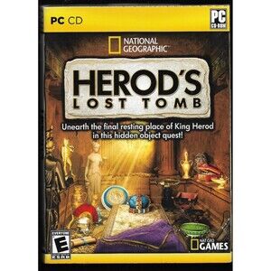 Herod's Lost Tomb works with Windows (XP, Vista, 7, 8 (PC) CD New Game